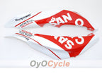 Injection Fairing kit for 07-08 CBR600RR - Red, White - San Carlo #OYO87900435