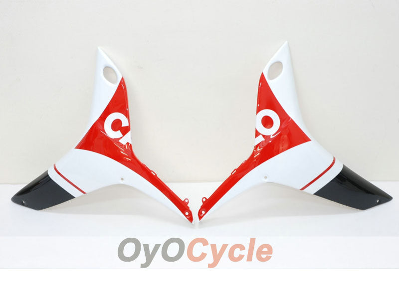 Injection Fairing kit for 07-08 CBR600RR - Red, White - San Carlo #OYO87900435