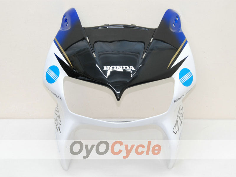 Fairing kit for 98-01 VFR800 - White, Black - Konica Minolta, MICHELIN #OYO87902902