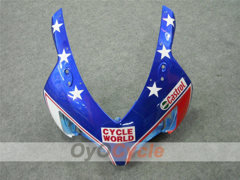 Injection Fairing kit for 04-05 CBR1000RR - Red, Blue - Castrol #OYO87900551