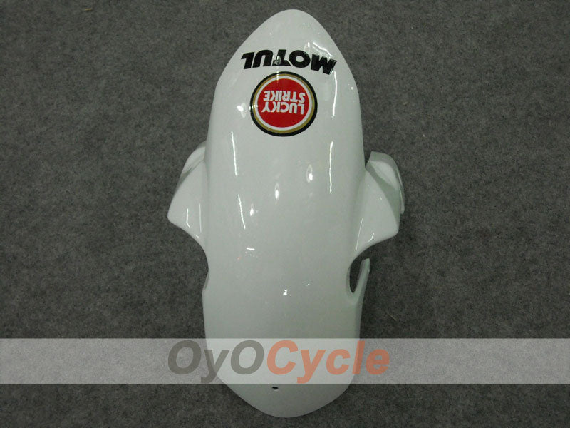 Injection Fairing kit for 08-10 GSX R750 - Red, White - Lucky Strike #OYO87901451