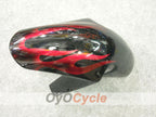 Injection Fairing kit for 00-03 GSX R750 - Red, Black - Flame #OYO87901040