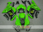 Injection Fairing kit for 07-08 NINJA ZX-6R - Green, Black - Monster #OYO87901943