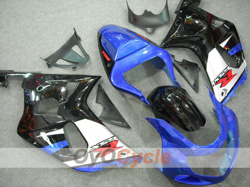 Injection Fairing kit for 00-03 GSX R750 - Blue, Black - Factory Style #OYO87901079 Secondary image