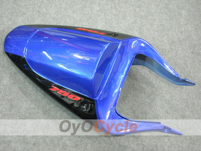 Injection Fairing kit for 00-03 GSX R750 - Blue, Black - Factory Style #OYO87901079