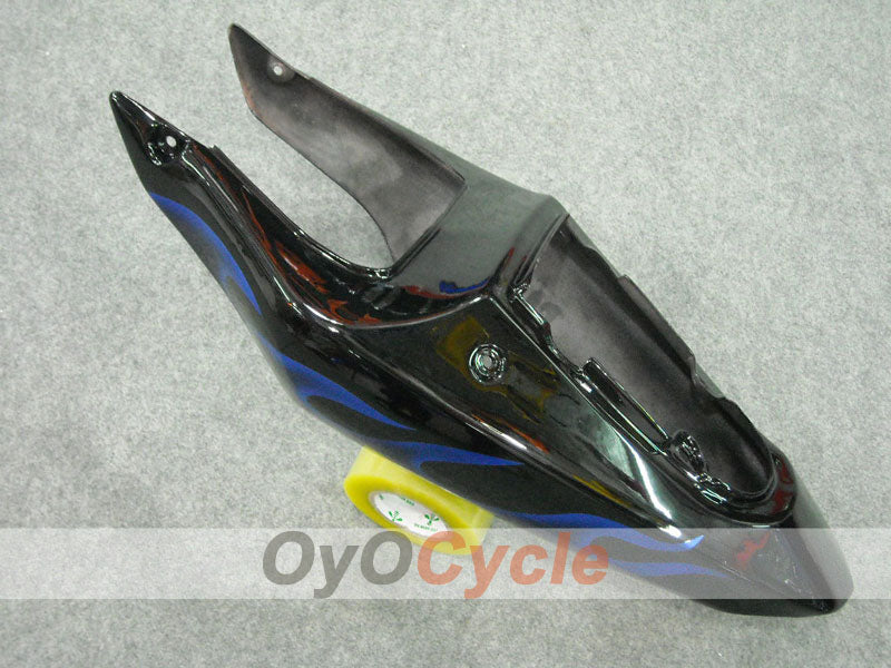 Injection Fairing kit for 00-03 GSX R750 - Blue, Black - Flame #OYO87901044