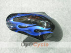 Injection Fairing kit for 01-03 GSX R600 - Blue, Black - Flame #OYO87901042