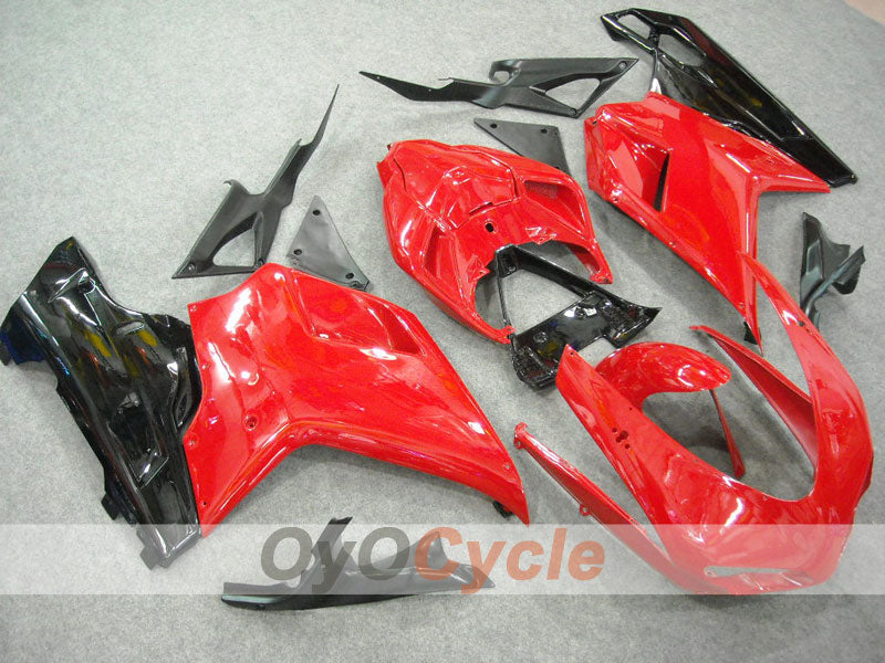 Injection Fairing kit for 08-13 Ducati 848 - Red, Black - Factory Style #OYO87902179 Main image