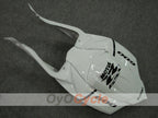 Injection Fairing kit for 08-10 GSX R600 - White, Black - Corona, MOTUL #OYO87901606