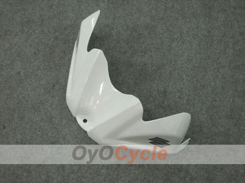 Injection Fairing kit for 08-10 GSX R600 - White, Black - Corona, MOTUL #OYO87901606