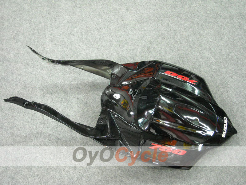 Injection Fairing kit for 08-10 GSX R750 - Red, Black - Flame #OYO87901429