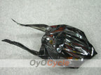 Injection Fairing kit for 08-10 GSX R600 - Red, Black - Flame #OYO87901626