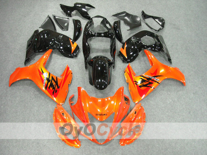 Injection Fairing kit for 08-20 GSXR1300 Hayabusa - Orange, Black - Factory Style #OYO87902878 Main image