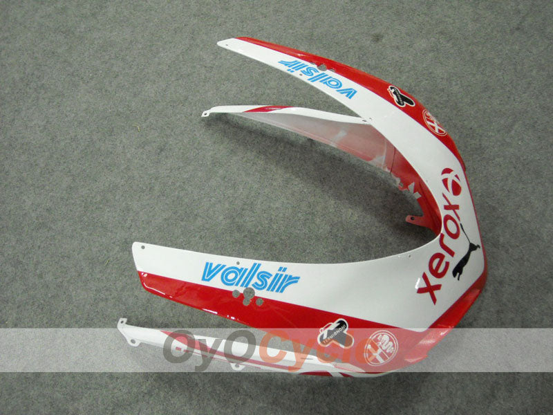 Injection Fairing kit for 08-13 Ducati 848 - Red, White - Xerox #OYO87902242