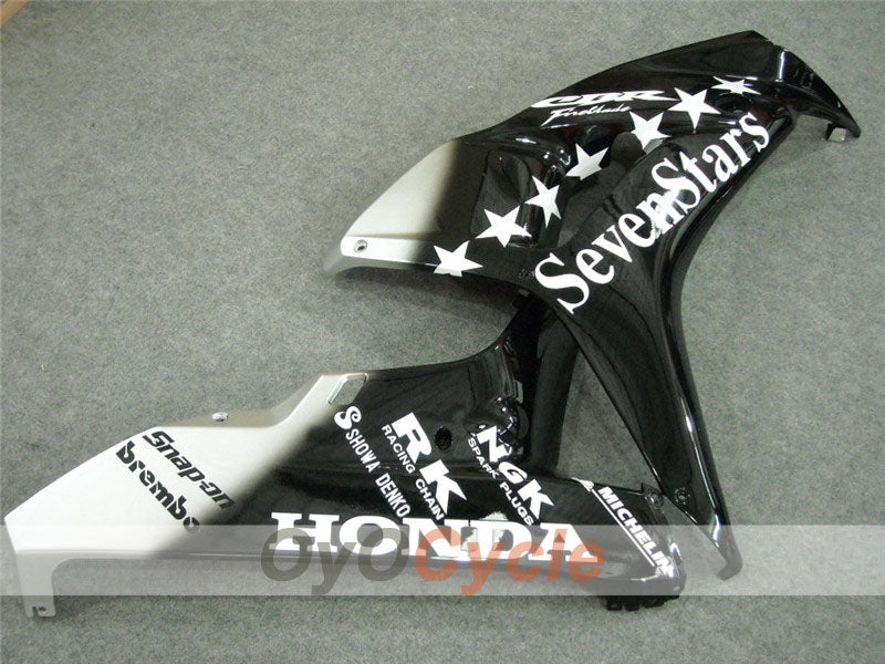 Injection Fairing kit for 06-07 CBR1000RR - Black, Silver - SevenStars #OYO87900651