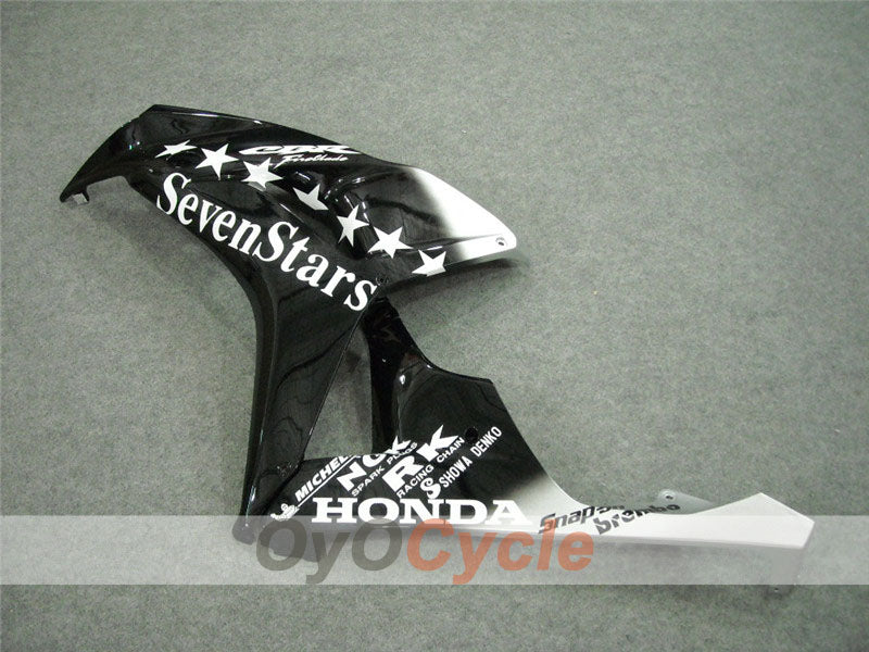 Injection Fairing kit for 06-07 CBR1000RR - Black, Silver - SevenStars #OYO87900651