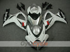 Injection Fairing kit for 06-07 GSX R600 - White, Silver - Factory Style #OYO87901534