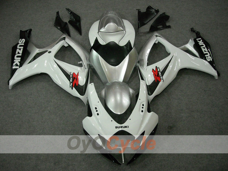 Injection Fairing kit for 06-07 GSX R750 - Silver, Grey - Factory Style #OYO87903189 Secondary image