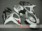 Injection Fairing kit for 06-07 GSX R600 - White, Silver - Factory Style #OYO87902877