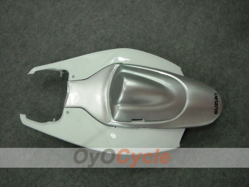 Injection Fairing kit for 06-07 GSX R600 - White, Silver - Factory Style #OYO87902877