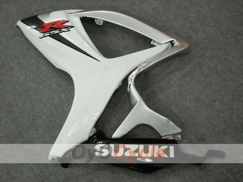 Injection Fairing kit for 06-07 GSX R600 - White, Silver - Factory Style #OYO87901534