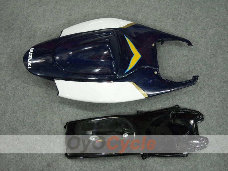 Injection Fairing kit for 06-07 GSX R600 - Yellow, Black - Corona, MOTUL #OYO87901430