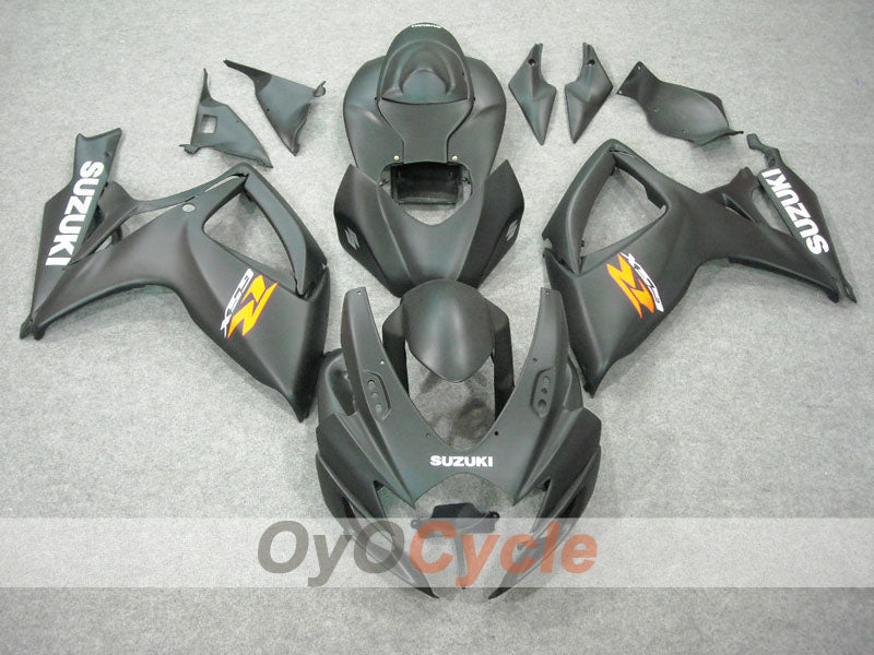Injection Fairing kit for 06-07 GSX R600 - Black, Matte - Factory Style #OYO87901537 Secondary image
