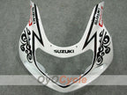 Injection Fairing kit for 01-03 GSX R600 - White, Black - Corona, MOTUL #OYO87901036