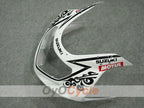 Injection Fairing kit for 01-03 GSX R600 - White, Black - Corona, MOTUL #OYO87901036