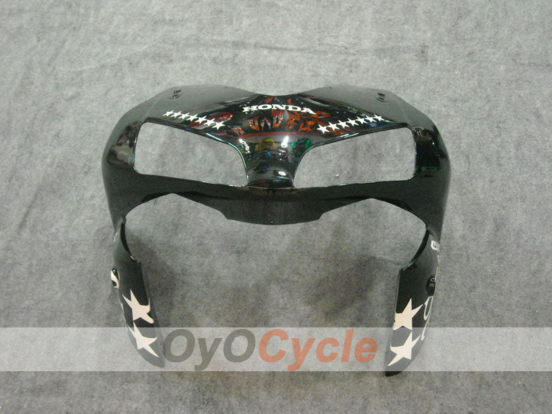 Injection Fairing kit for 03-04 CBR600RR - White, Black - SevenStars #OYO87902551 Secondary image