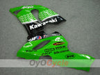 Injection Fairing kit for 05-06 NINJA ZX-6R - Green, Black - Nakano #OYO87901885