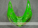 Injection Fairing kit for 05-06 NINJA ZX-6R - Green, Black - Nakano #OYO87901885
