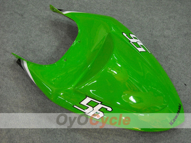 Injection Fairing kit for 05-06 NINJA ZX-6R - Green, Black - Nakano #OYO87901885