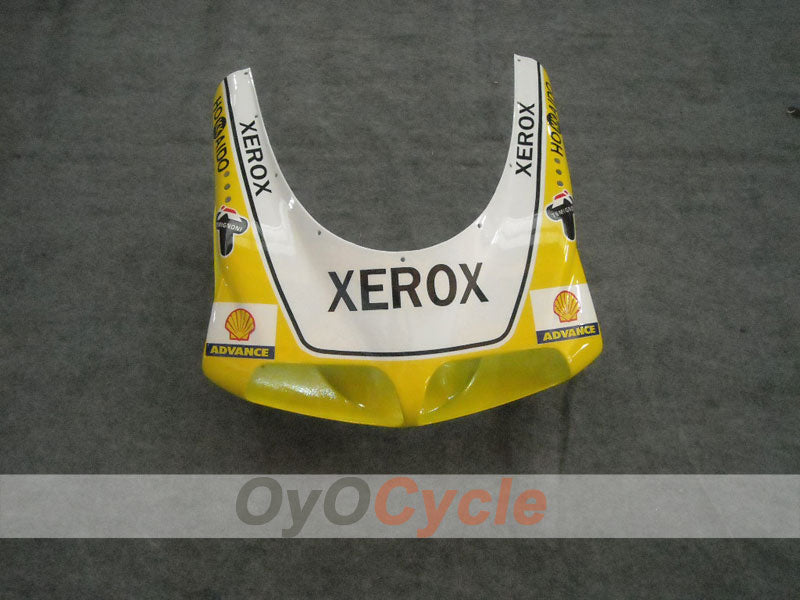 Injection Fairing kit for 02-04 Ducati 998 - Yellow, White - Xerox #OYO87902315