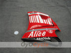Injection Fairing kit for 99-02 Ducati 996 - Red, White - Alice #OYO87902188