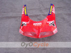Injection Fairing kit for 99-02 Ducati 996 - Red, White - Alice #OYO87902188