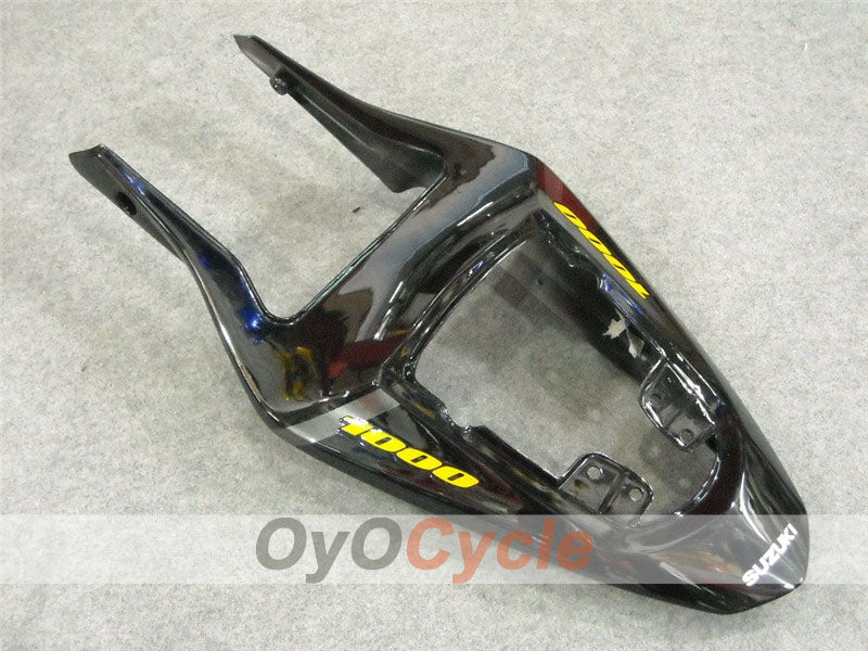 Injection Fairing kit for 03-04 GSX R1000 - Black, Silver - Factory Style #OYO87901846