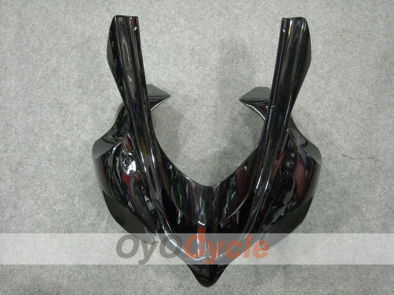 Injection Fairing kit for 04-05 NINJA ZX-10R - White, Black - Flame #OYO87901533