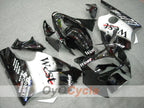 Injection Fairing kit for 00-01 NINJA ZX-12R - White, Black - West #OYO87903078