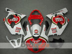 Injection Fairing kit for 04-05 GSX R750 - Red, White - Lucky Strike #OYO87901258