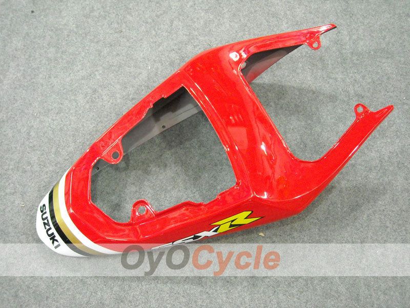 Injection Fairing kit for 04-05 GSX R750 - Red, White - Lucky Strike #OYO87901258