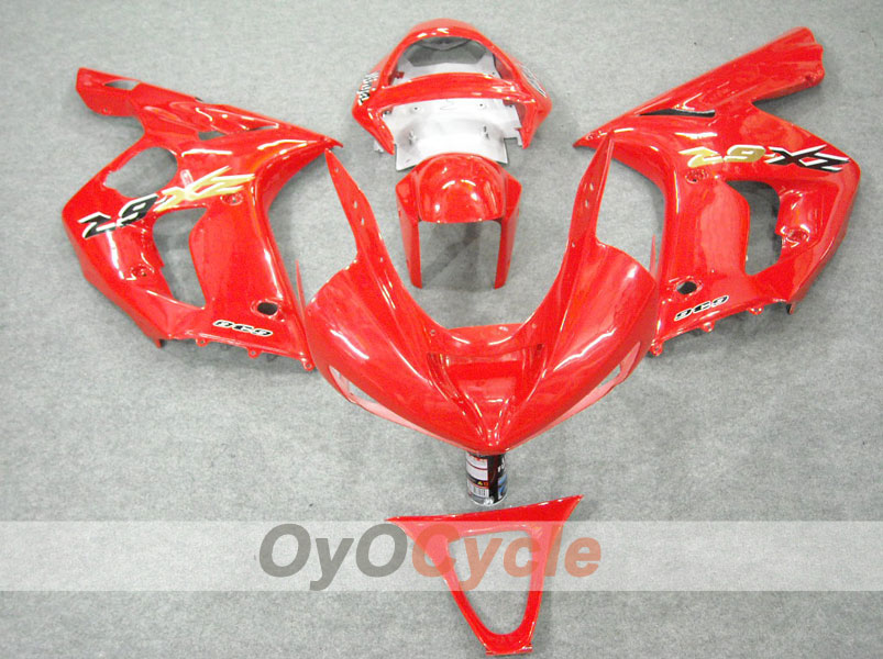 Injection Fairing kit for 03-04 NINJA ZX-6R - Red - Factory Style #OYO87901765