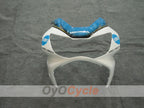 Injection Fairing kit for 00-01 CBR900RR 929 - White, Black - Konica Minolta #OYO87902845