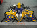 Injection Fairing kit for 05-06 GSX R1000 - Yellow, Blue - Corona #OYO87901942