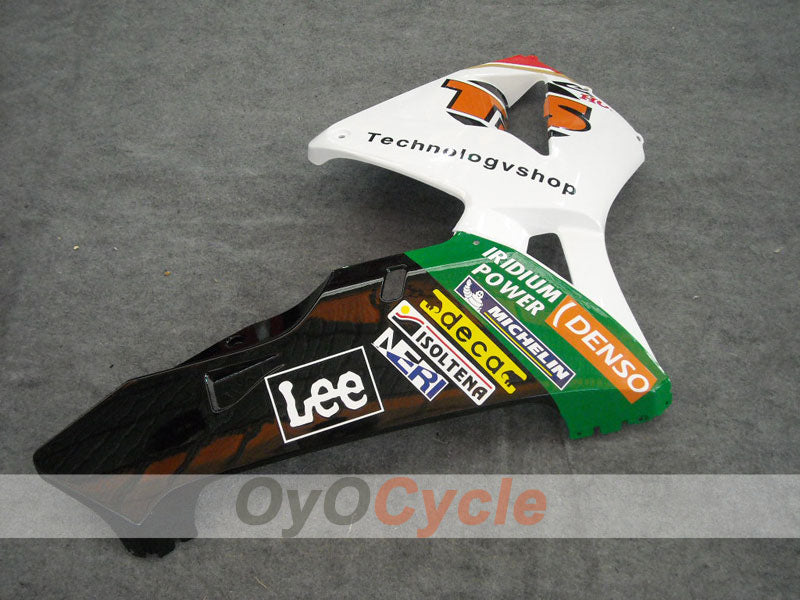 Injection Fairing kit for 03-04 CBR600RR - Red, White - Lee #OYO87902532 Secondary image