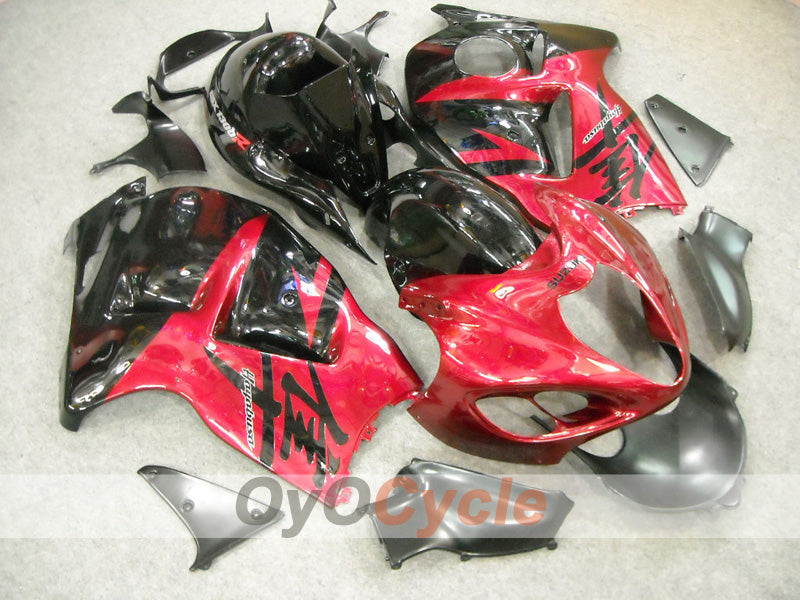 Injection Fairing kit for 99-07 GSXR1300 Hayabusa - Red, Black - Factory Style #OYO87902883 Main image