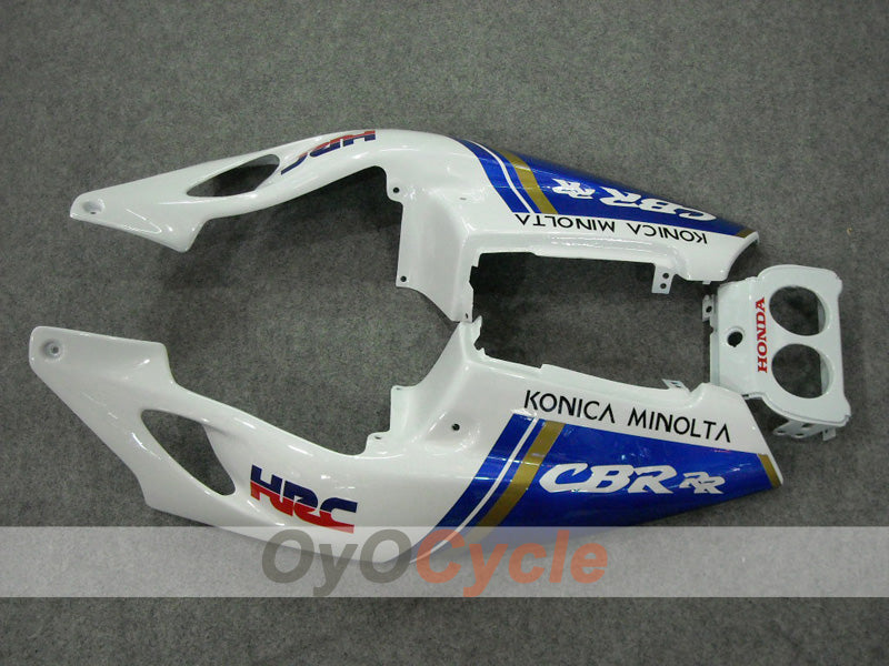 Injection Fairing kit for 90-94 CBR250RR - Blue, White - Konica Minolta #OYO87902953