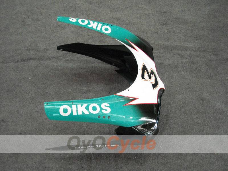 Injection Fairing kit for 02-04 Ducati 998 - White, Black - Sterilgarda #OYO87902308