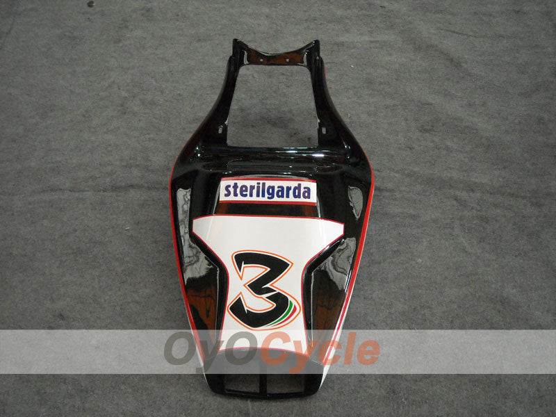 Injection Fairing kit for 02-04 Ducati 998 - White, Black - Sterilgarda #OYO87902308