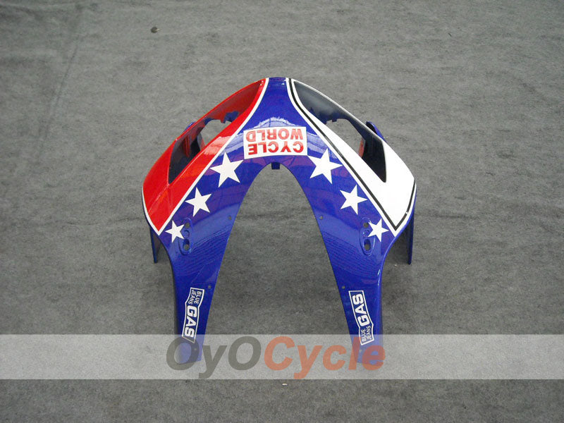 Injection Fairing kit for 03-04 CBR600RR - Red, Blue - Castrol #OYO87902505